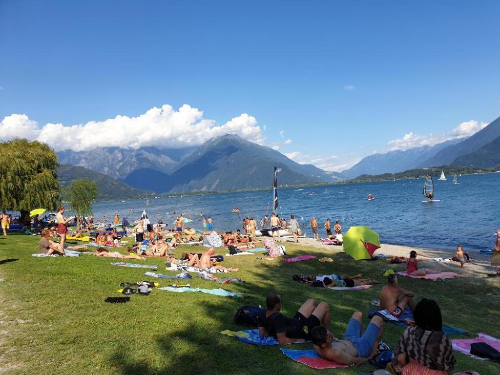 Camping Italia 90 Caravans Domaso Kültér fotó